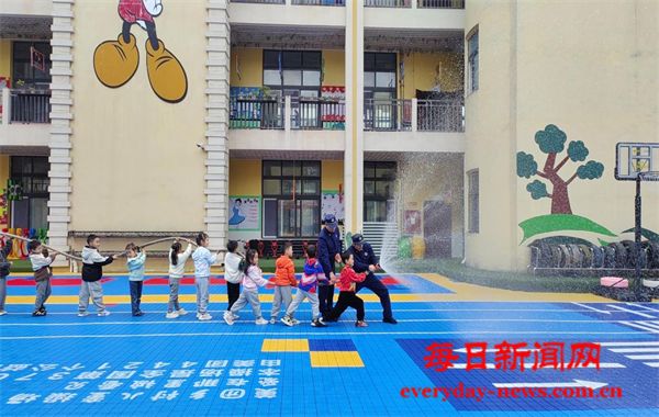 恩阳区渔溪镇三河小学附属幼儿园“消防安全