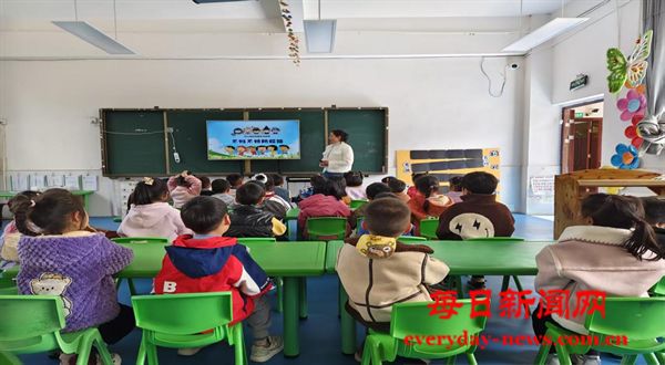 恩阳区渔溪镇三河小学附属幼儿园防踩踏安全